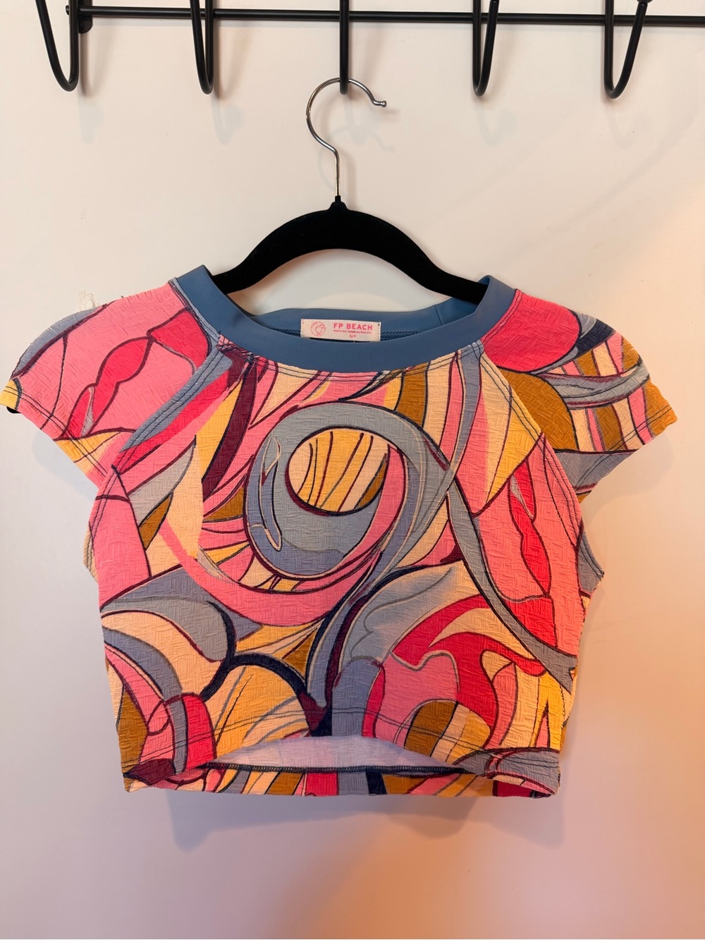 Free People FP Beach Printed Swim Top – Small